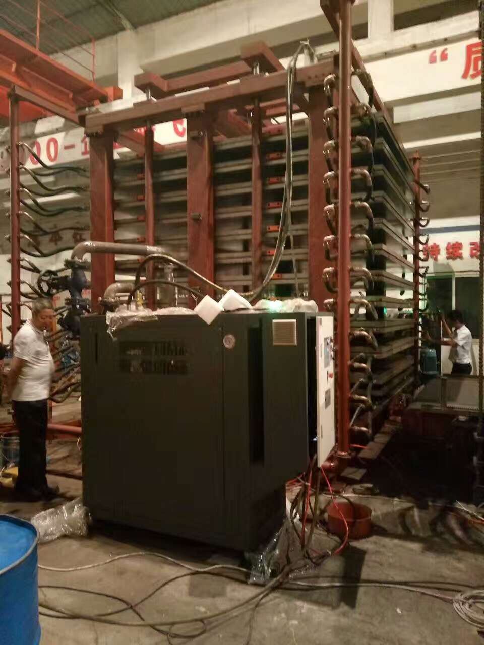 工程石、石英石壓機專用模溫機
